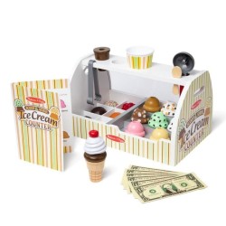 Jeu d'imitation - Distributeur de glaces - 28 pieces - des 3 ans - Mel