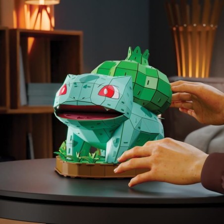 4D Build - Puzzle 3D - Bulbizarre Pokémon - 195 pieces - 24cm - des 12 ans