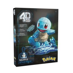 4D Build - Puzzle 3D - Carapuce Pokémon - 180 pieces - 24cm - des 12