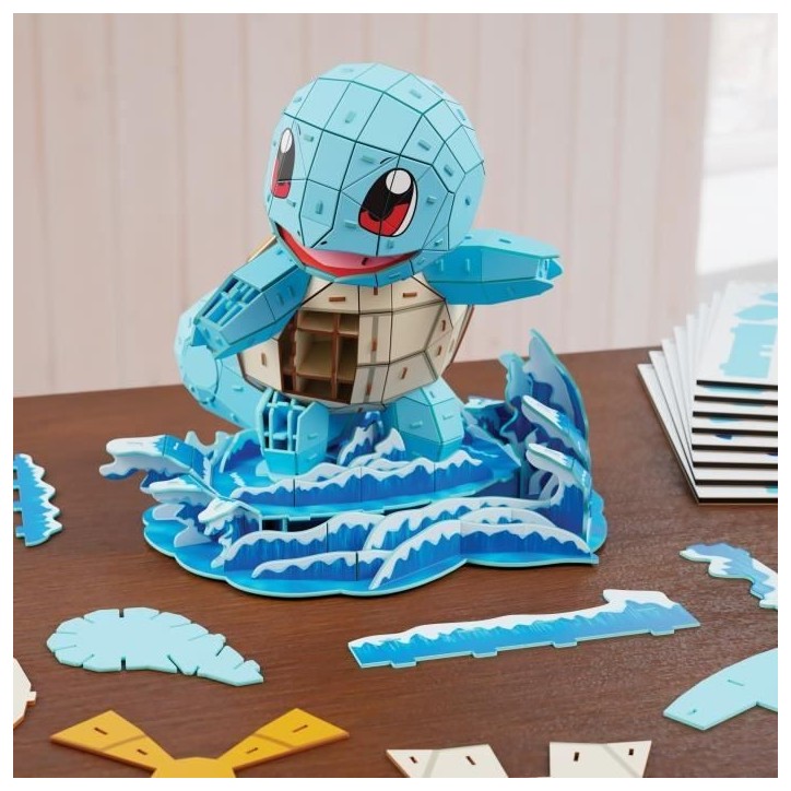 4D Build - Puzzle 3D - Carapuce Pokémon - 180 pieces - 24cm - des 12 ans 4D Build - Puzzle 3D - Carapuce Pokémon - 180 pieces - 24cm - des 12 ans