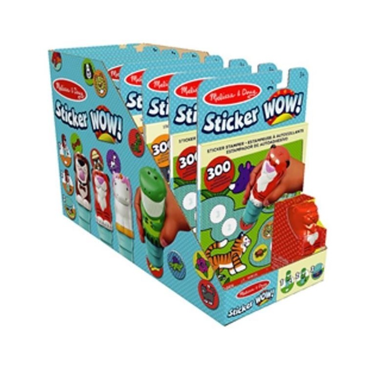Pack tampon d'autocollants + bloc d'activités - des 3 ans - Melissa & Pack tampon d'autocollants + bloc d'activités - des 3 ans - Melissa &