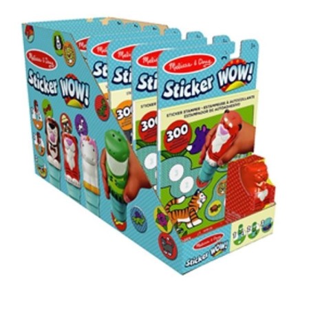 Pack tampon d'autocollants + bloc d'activités - des 3 ans - Melissa &
