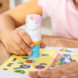 Pack tampon d'autocollants + bloc d'activités - des 3 ans - Melissa &