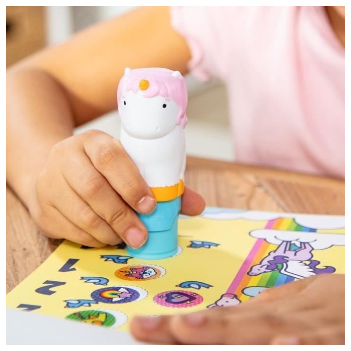Pack tampon d'autocollants + bloc d'activités - des 3 ans - Melissa & Doug
