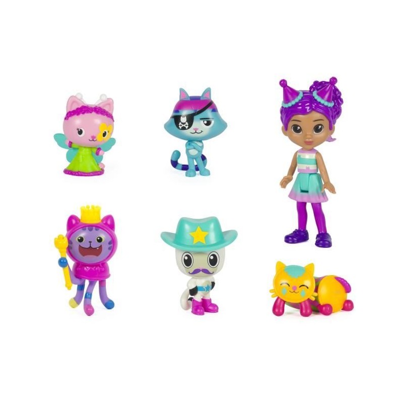 SPIN MASTER COFFRET DE FIGURINES DELUXE CELEBRATION Gabby et la Maison SPIN MASTER COFFRET DE FIGURINES DELUXE CELEBRATION Gabby et la Maison