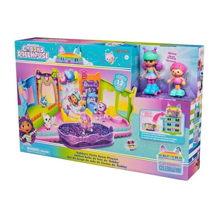 SPIN MASTER PLAYSET ROLLER DISCO Gabby et la Maison Magique SPIN MASTER PLAYSET ROLLER DISCO Gabby et la Maison Magique