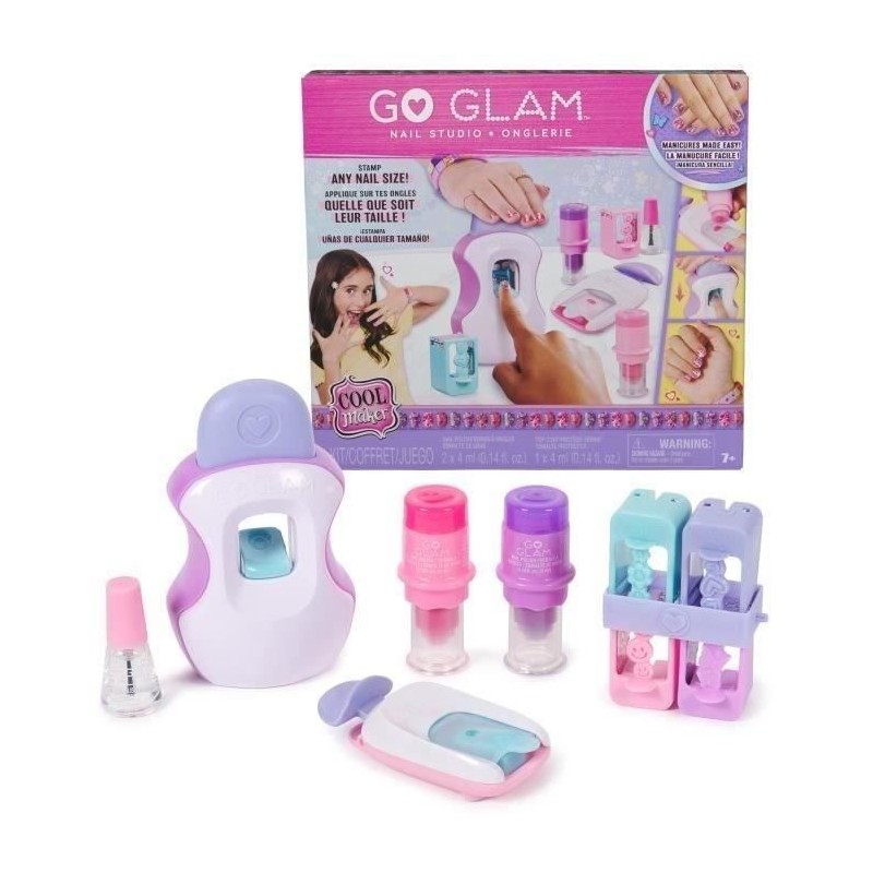 SPIN MASTER COOL MAKER - Coffret Go Glam Nail Studio SPIN MASTER COOL MAKER - Coffret Go Glam Nail Studio