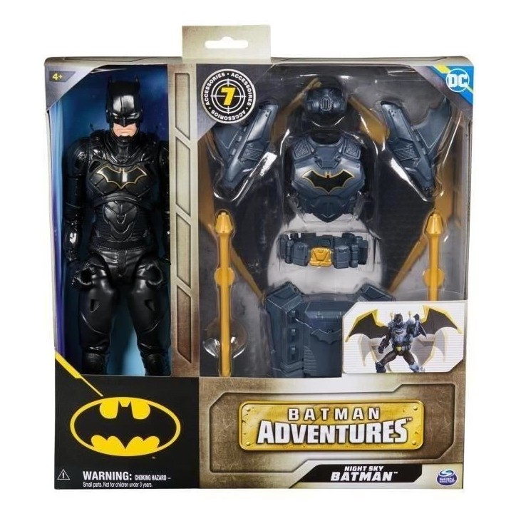 SPIN MASTER PACK FIGURINE 30 CM + ACCESSOIRES AERIAL Batman Adventures SPIN MASTER PACK FIGURINE 30 CM + ACCESSOIRES AERIAL Batman Adventures