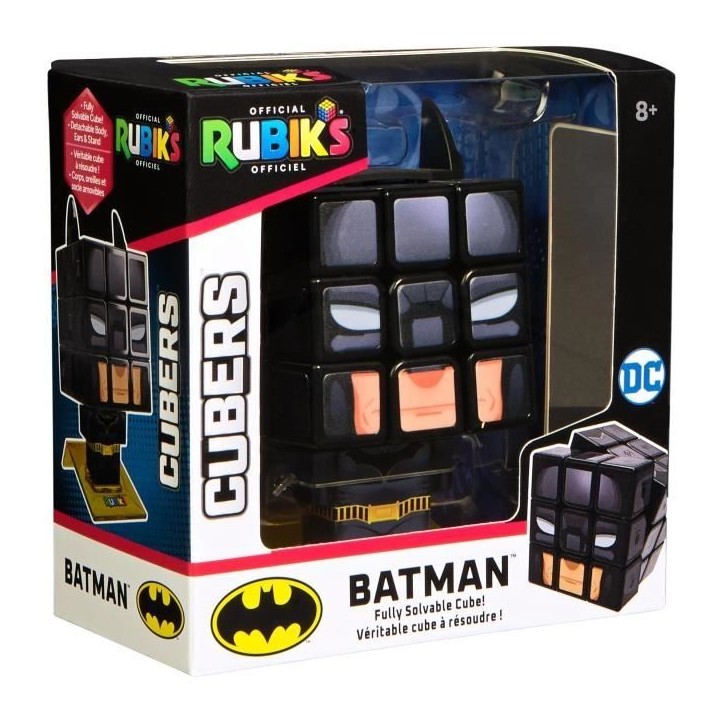 SPIN MASTER RUBIK'S CUBERS BATMAN SPIN MASTER RUBIK'S CUBERS BATMAN