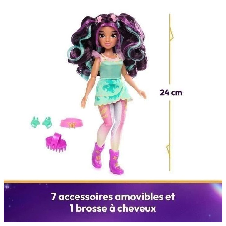 SPIN MASTER POUPEE 24 CM AVA Unicorn Academy SPIN MASTER POUPEE 24 CM AVA Unicorn Academy