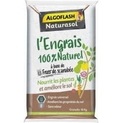 ALGOFLASH NATURASOL Engrais 100% Naturel Complet a base de Fass de Sca