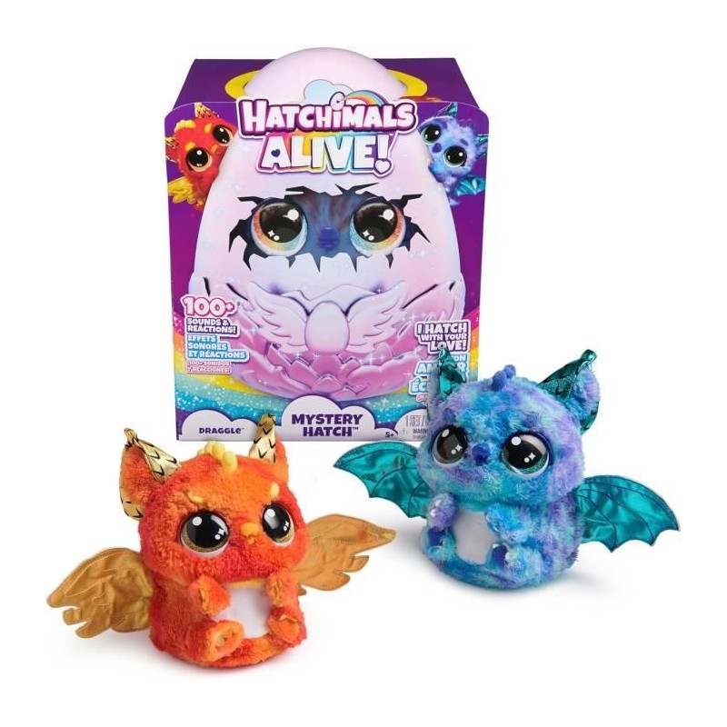 SPIN MASTER DRAGGLE HATCHIMALS ALIVE ECLOSION SECRETE SPIN MASTER DRAGGLE HATCHIMALS ALIVE ECLOSION SECRETE
