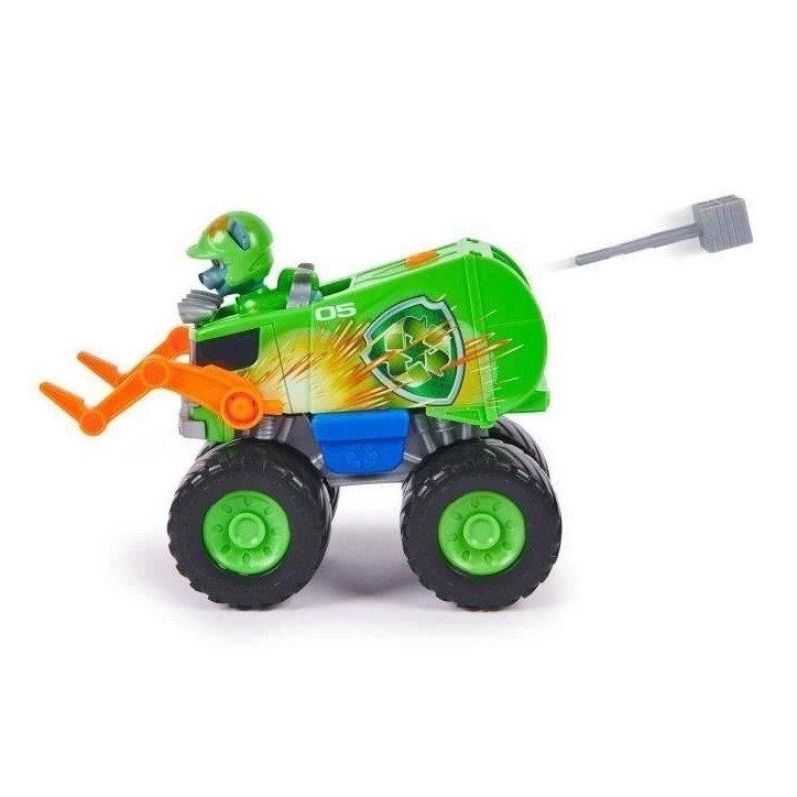 SPIN MASTER VÉHICULE + FIGURINE RESCUE WHEELS ROCKY La Pat' Patrouille