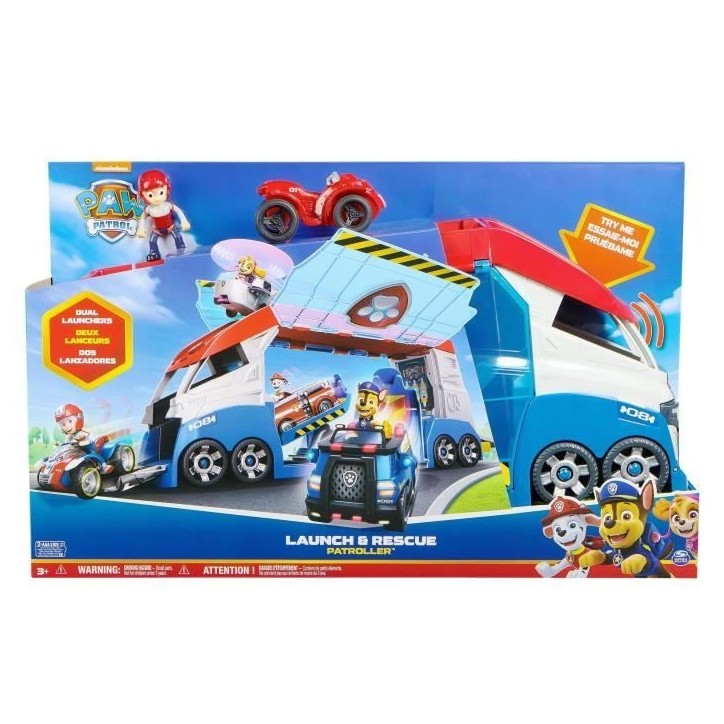 SPIN MASTER CAMION PAT' PATROUILLEUR 3.0 La Pat' Patrouille SPIN MASTER CAMION PAT' PATROUILLEUR 3.0 La Pat' Patrouille