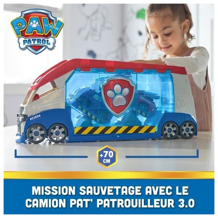 SPIN MASTER CAMION PAT' PATROUILLEUR 3.0 La Pat' Patrouille SPIN MASTER CAMION PAT' PATROUILLEUR 3.0 La Pat' Patrouille