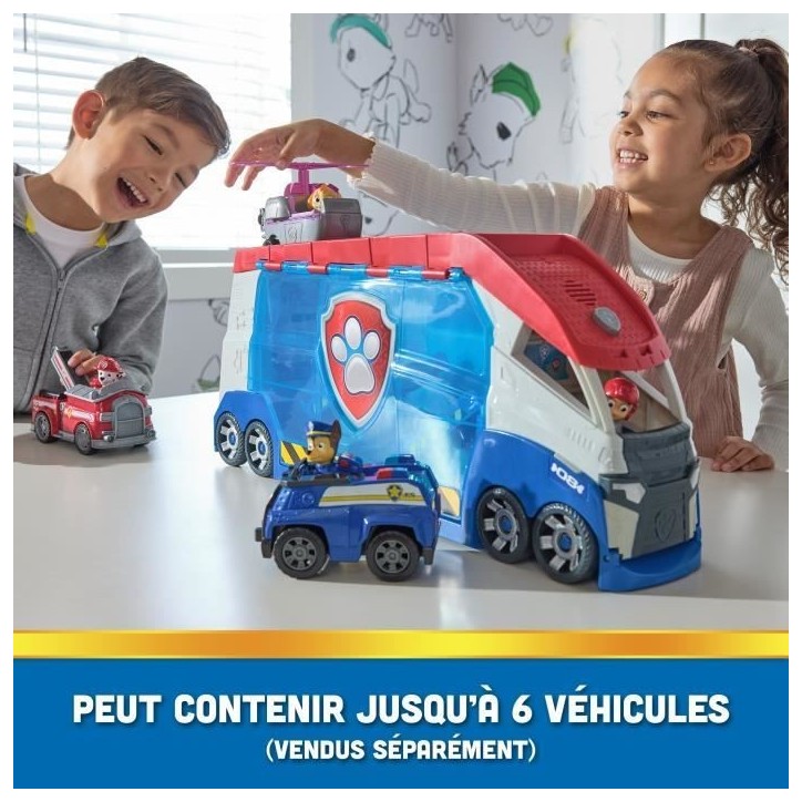 SPIN MASTER CAMION PAT' PATROUILLEUR 3.0 La Pat' Patrouille SPIN MASTER CAMION PAT' PATROUILLEUR 3.0 La Pat' Patrouille