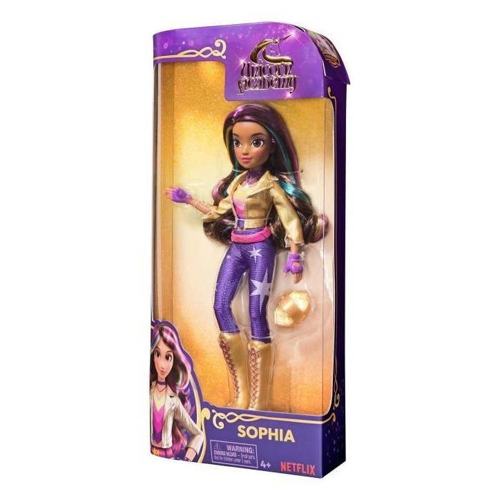 SPIN MASTER POUPEE 24 CM SOPHIA Unicorn Academy SPIN MASTER POUPEE 24 CM SOPHIA Unicorn Academy