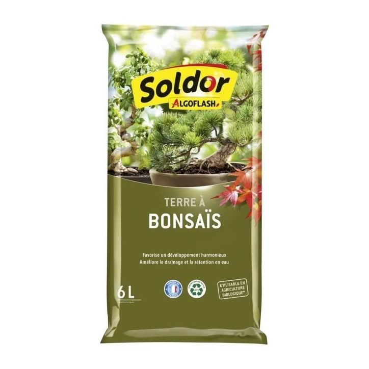 ALGOFLASH - Terre a Bonsais 6 L