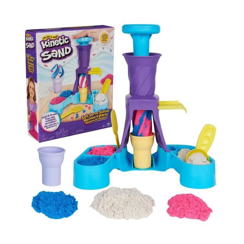 SPIN MASTER MACHINE A GLACES 396 G Kinetic Sand SPIN MASTER MACHINE A GLACES 396 G Kinetic Sand