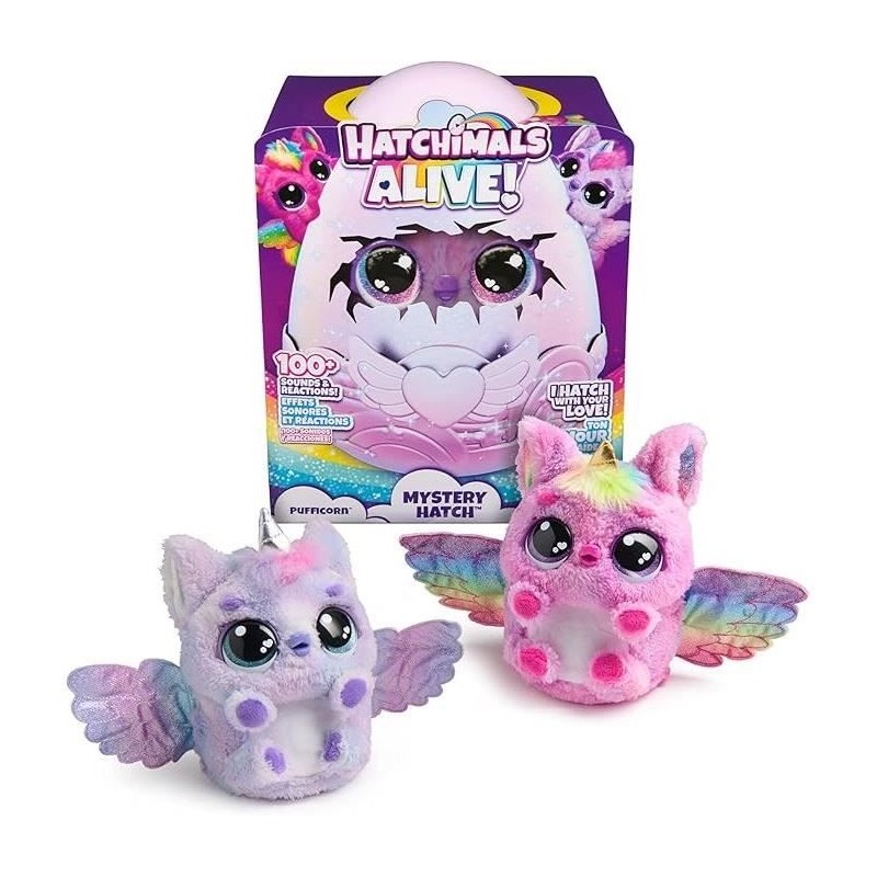 SPIN MASTER PUFFICORN HATCHIMALS ALIVE ECLOSION SECRETE SPIN MASTER PUFFICORN HATCHIMALS ALIVE ECLOSION SECRETE