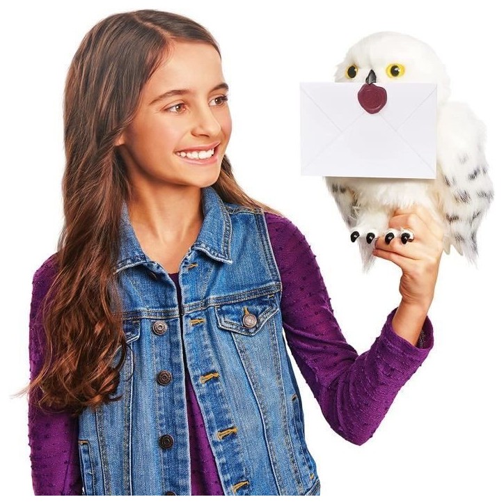 Harry Potter – Hedwige Enchantée – Peluche Interactive – Des 5 ans – 30cm