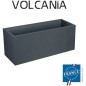 Jardiniere Volcania - EDA - 98 L - Intérieur / Extérieur - Décor Pierre - 99,5 x 39 x H. 43 cm - Gris Anthracite