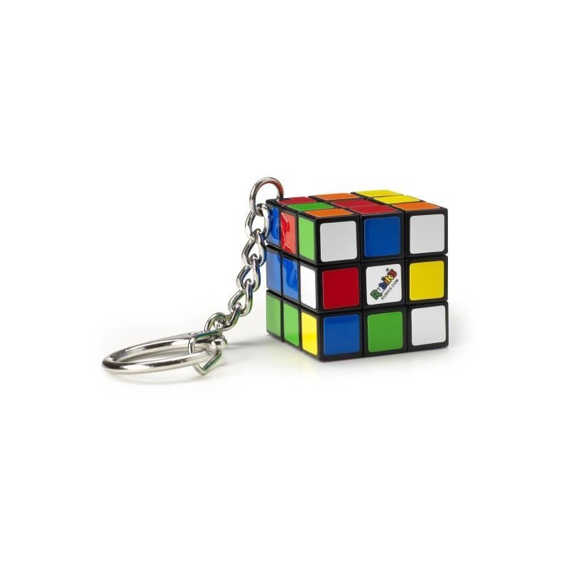 Jeu casse-tete Rubik's Cube 3x3 porte-clés - RUBIK'S - Multicolore - Jeu casse-tete Rubik's Cube 3x3 porte-clés - RUBIK'S - Multicolore -