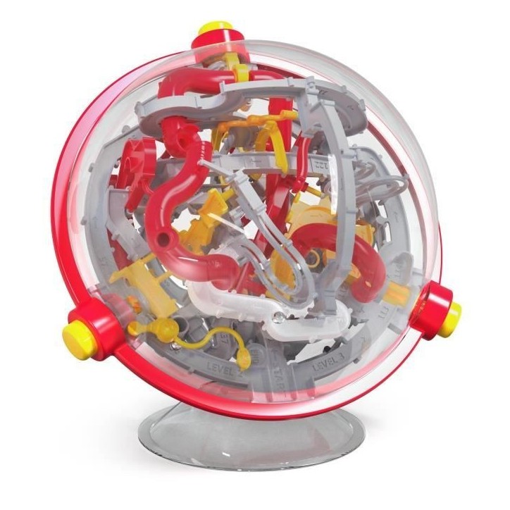 Perplexus Portal Labyrinthe 3D - SPIN MASTER - 150 Défis, 50 Portails et 3 Boutons