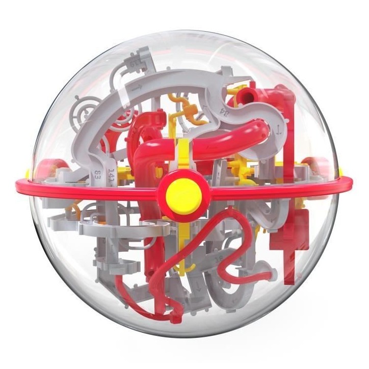 Perplexus Portal Labyrinthe 3D - SPIN MASTER - 150 Défis, 50 Portails et 3 Boutons