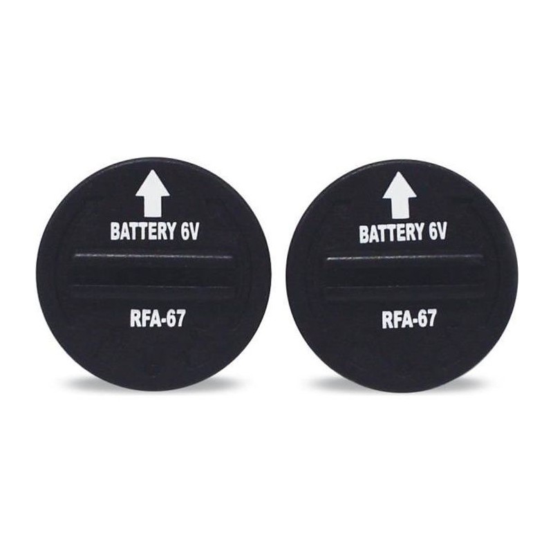 PetSafe - Lot de 2 Piles RFA-67 (6V) - Compatible Collier de Dressage,