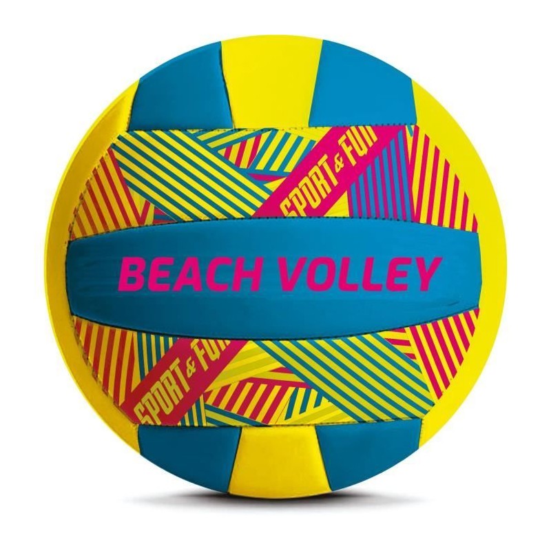 Ballon de plage Volley - SPORT AND FUN - Néoprene - Splash - T5