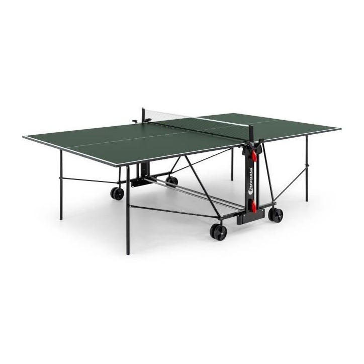 Table de tennis de table - SPONETA - Compacte - Usage intérieur - Plateau coloris vert Table de tennis de table - SPONETA - Compacte - Usage intérieur - Plateau coloris vert