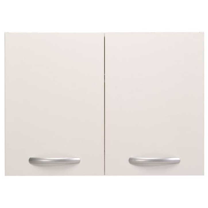 Spring - Meuble haut de cuisine avec égouttoir - 2 portes - L80 x P35,6 x H57,9 cm - Blanc - Parisot Spring - Meuble haut de cuisine avec égouttoir - 2 portes - L80 x P35,6 x H57,9 cm - Blanc - Parisot