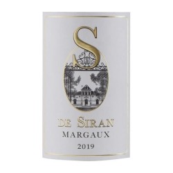 S De Siran 2019 Margaux - Vin rouge de Bordeaux