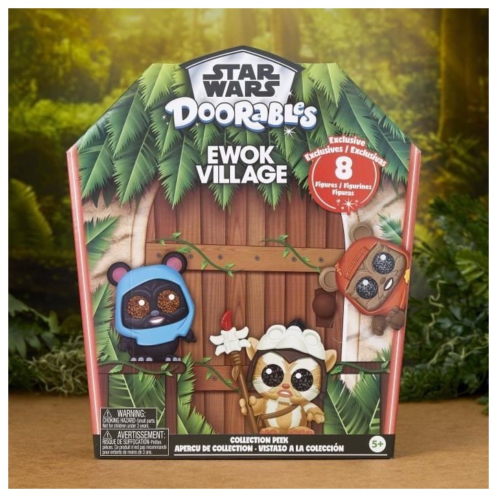 Figurines a collectionner - STAR WARS - Coffret Collector Ewok - 8 figurines exclusives, a partir de 5 ans