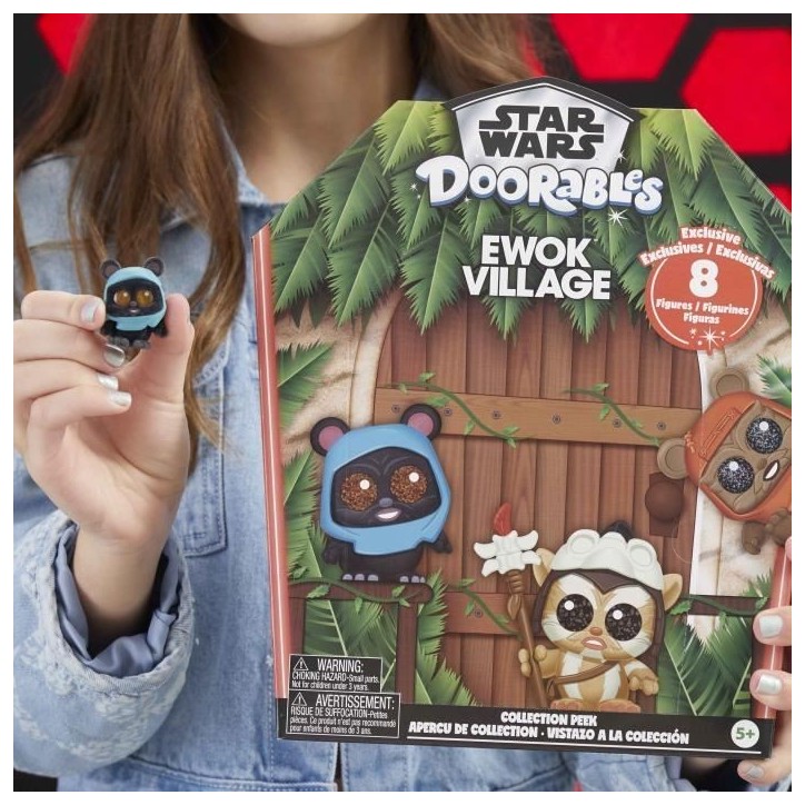 Figurines a collectionner - STAR WARS - Coffret Collector Ewok - 8 figurines exclusives, a partir de 5 ans