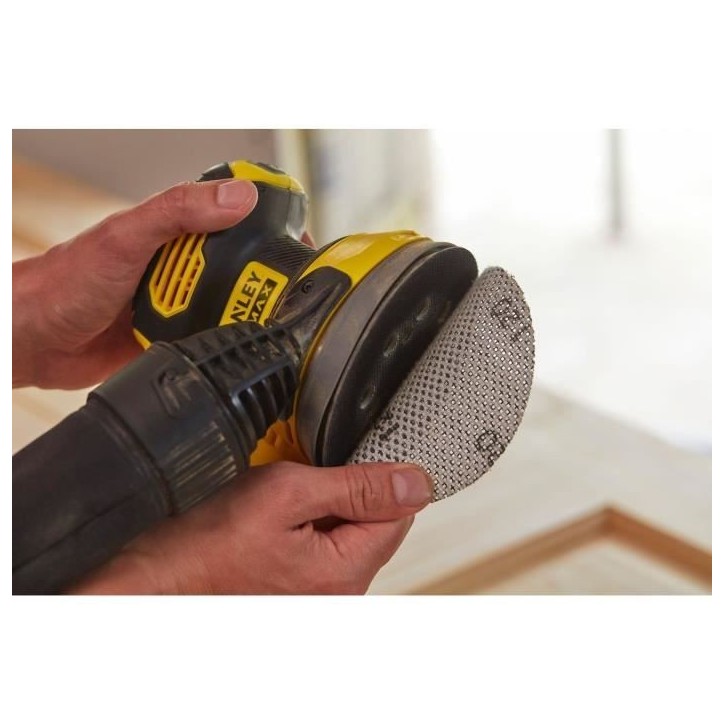 Ponceuse Excentrique - STANLEY FATMAX V20 - SFMCW220B-XJ - Sans fil - 18V Ponceuse Excentrique - STANLEY FATMAX V20 - SFMCW220B-XJ - Sans fil - 18V