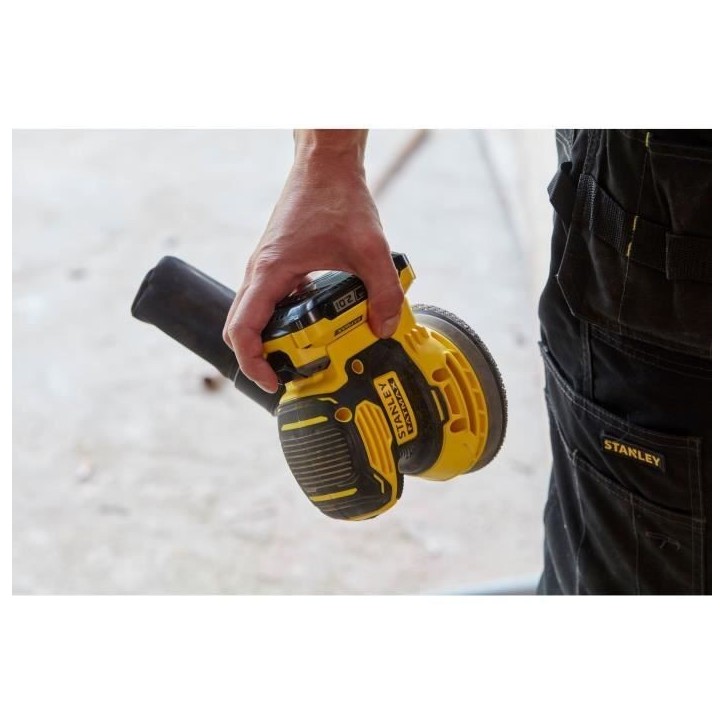 Ponceuse Excentrique - STANLEY FATMAX V20 - SFMCW220B-XJ - Sans fil - 18V Ponceuse Excentrique - STANLEY FATMAX V20 - SFMCW220B-XJ - Sans fil - 18V