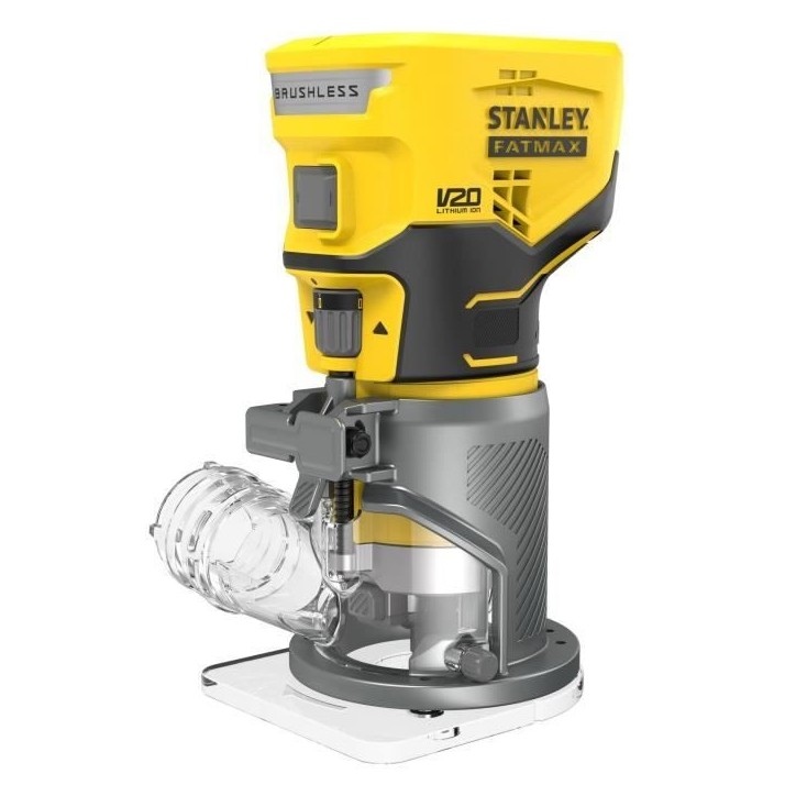 Affleureuse - STANLEY FATMAX V20 - SFMCW400B-XJ - Brushless - Lithium 18V - Sans batterie