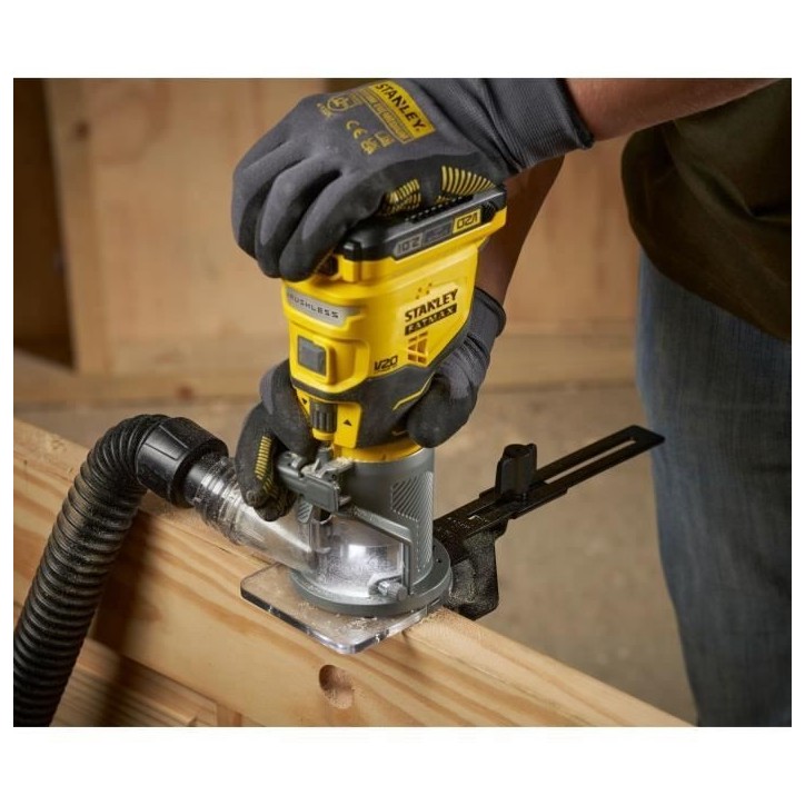 Affleureuse - STANLEY FATMAX V20 - SFMCW400B-XJ - Brushless - Lithium 18V - Sans batterie