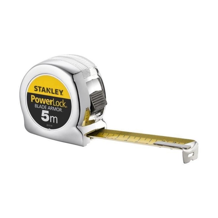 Mesure - STANLEY - 0-33-514 - Blade Armor - 5 m x 25 mm - Powerlock