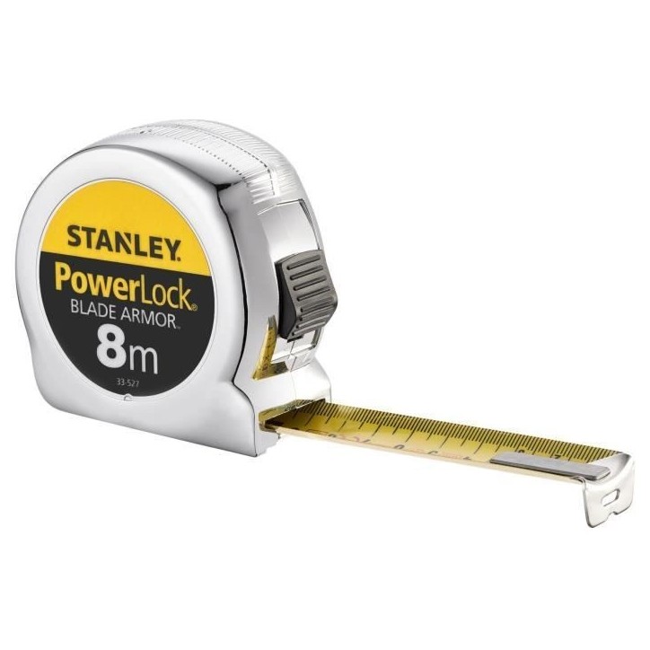 Mesure - STANLEY - 0-33-527 - Blade Armor - 8 m x 25 mm - Powerlock