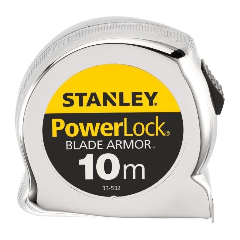 Mesure - STANLEY - 0-33-532 - Blade Armor - 10 m x 25 mm - Powerlock Mesure - STANLEY - 0-33-532 - Blade Armor - 10 m x 25 mm - Powerlock