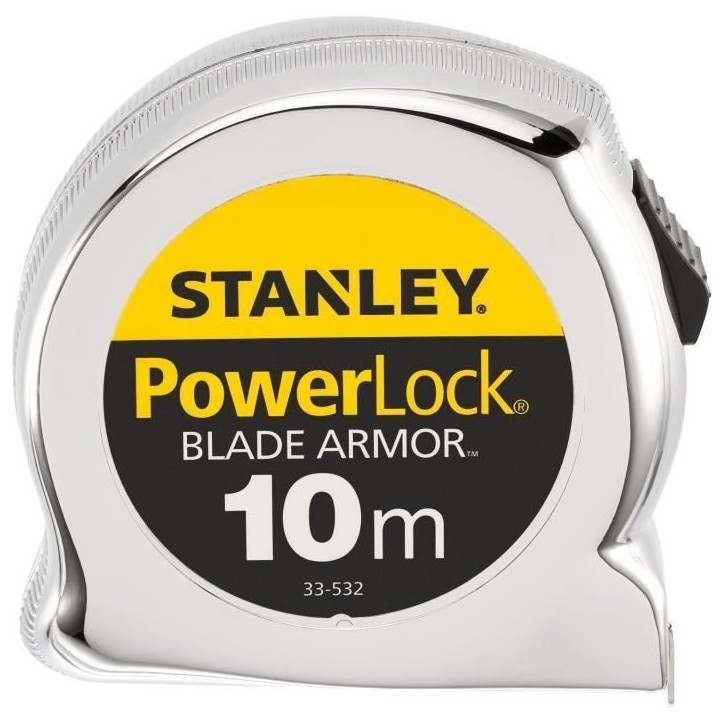 Mesure - STANLEY - 0-33-532 - Blade Armor - 10 m x 25 mm - Powerlock Mesure - STANLEY - 0-33-532 - Blade Armor - 10 m x 25 mm - Powerlock