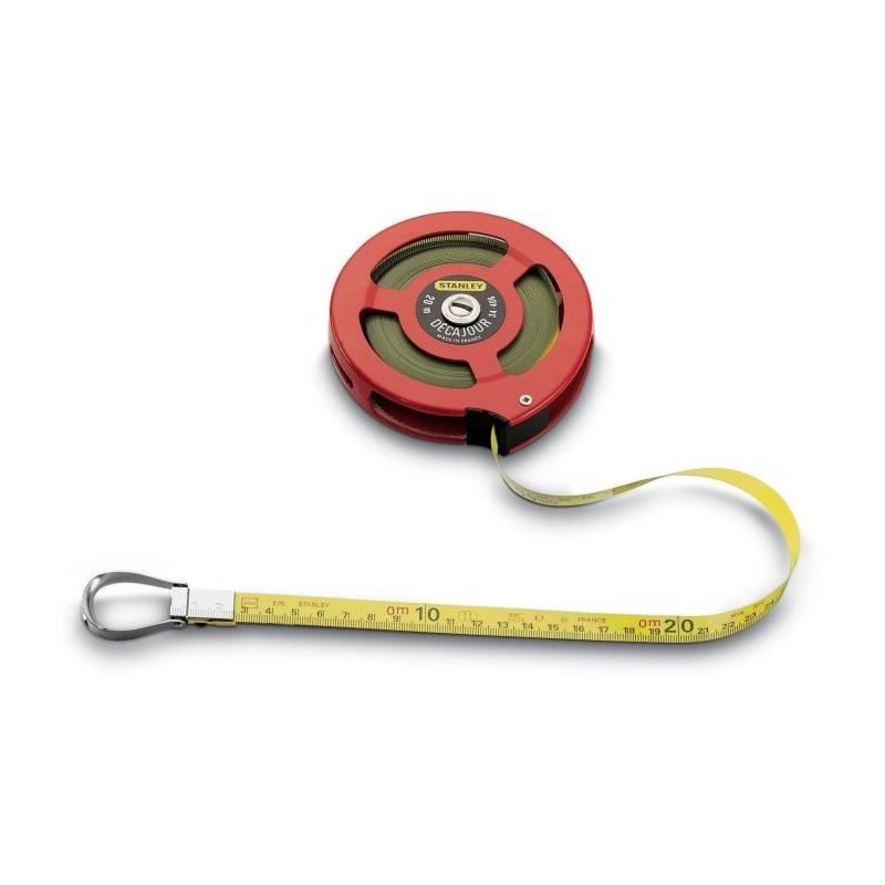 Mesure longue - STANLEY - 0-34-406 - Ruban Acielak Décajour Mesure longue - STANLEY - 0-34-406 - Ruban Acielak Décajour