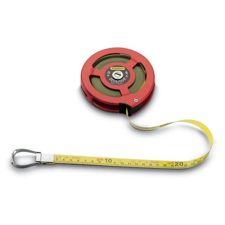 Mesure longue - STANLEY - 0-34-406 - Ruban Acielak Décajour Mesure longue - STANLEY - 0-34-406 - Ruban Acielak Décajour