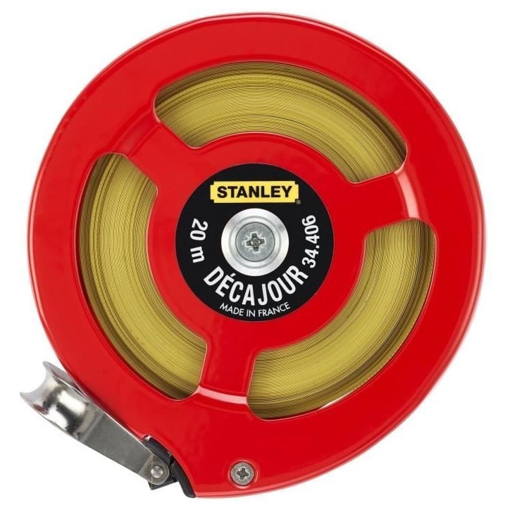 Mesure longue - STANLEY - 0-34-406 - Ruban Acielak Décajour Mesure longue - STANLEY - 0-34-406 - Ruban Acielak Décajour