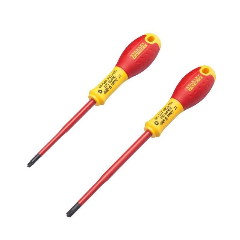Jeu de 2 Tournevis - STANLEY FATMAX - FMHT0-62649 - Borniers Isolés 1