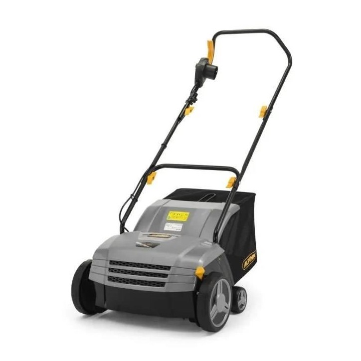 Scarificateur électrique - ALPINA - ASC 1.3E - 1300 W - 16 lames ou 36 ressorts - Bac de 40 L
