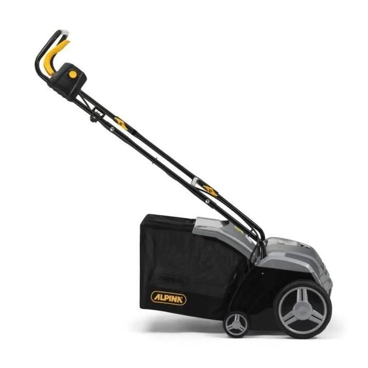 Scarificateur électrique - ALPINA - ASC 1.3E - 1300 W - 16 lames ou 36 ressorts - Bac de 40 L